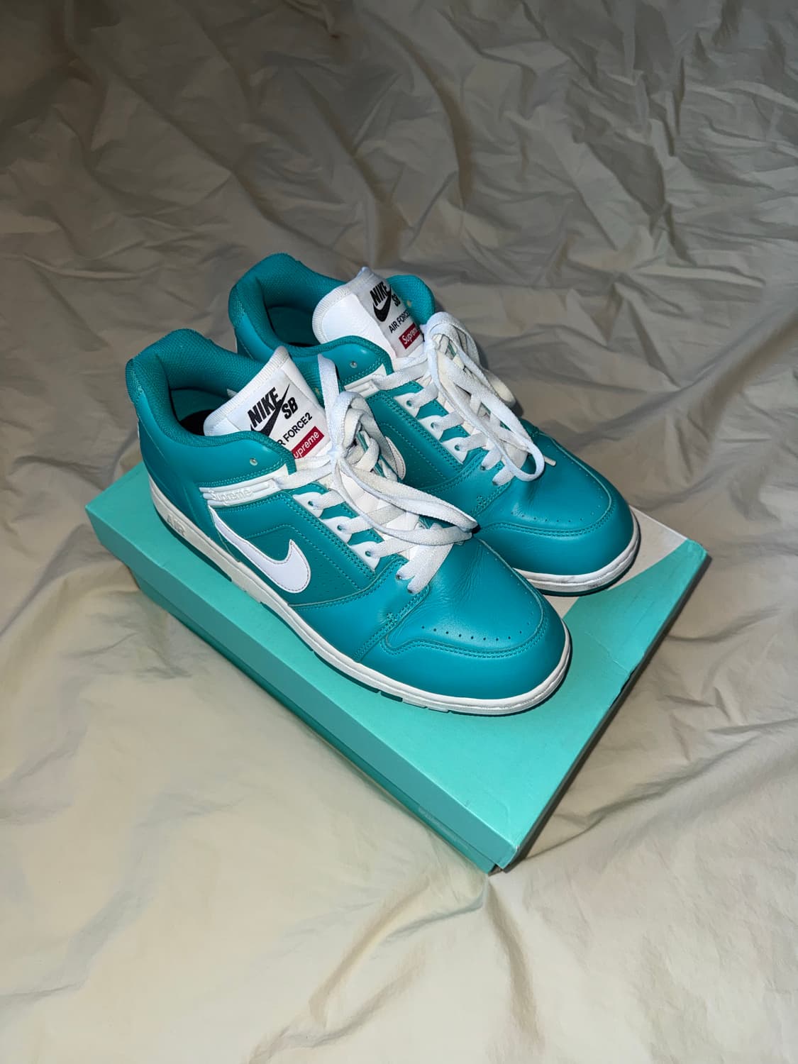 나이키 x 슈프림 sb 에어포스 2  상품이미지1