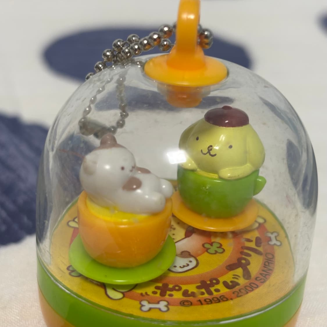 2000년 고전 산리오 폼폼푸린과 머핀 회전컵 (동영상 있음) 상품이미지3