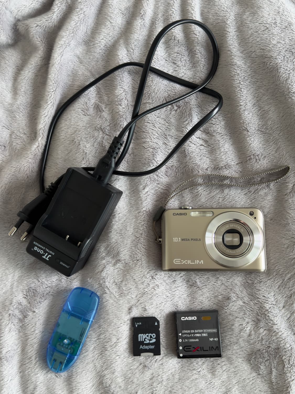 카시오 엑슬림 Z1050 골드 디지털 카메라  상품이미지3