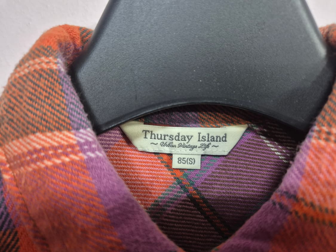 Thursday Island 체크 남방 상품이미지3