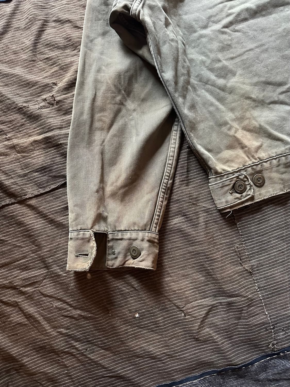50s 60s Vintage Mechanic Jacket 상품이미지7