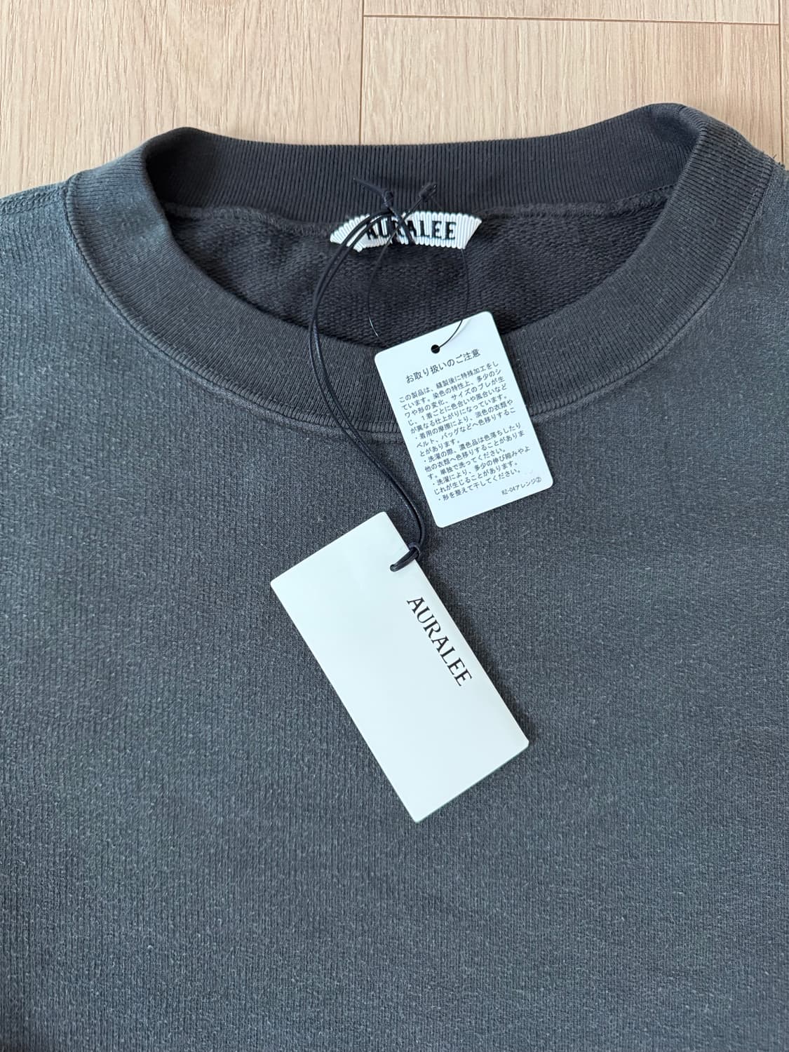 25AW 오라리 다이드 피마 스웻셔츠 3 상품이미지2