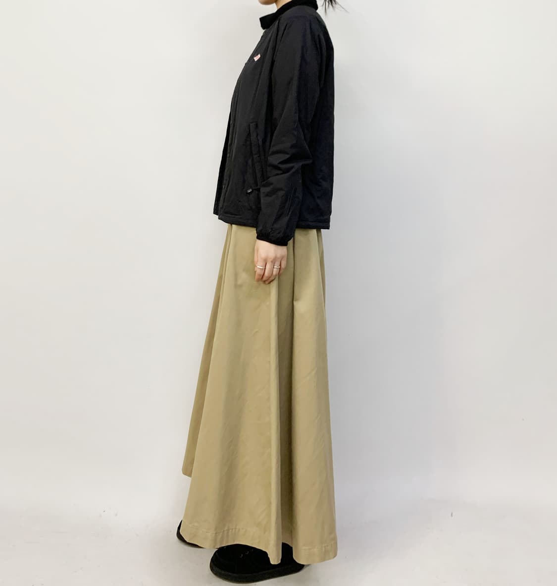 디키즈 핀턱 롱 스커트 상품이미지2