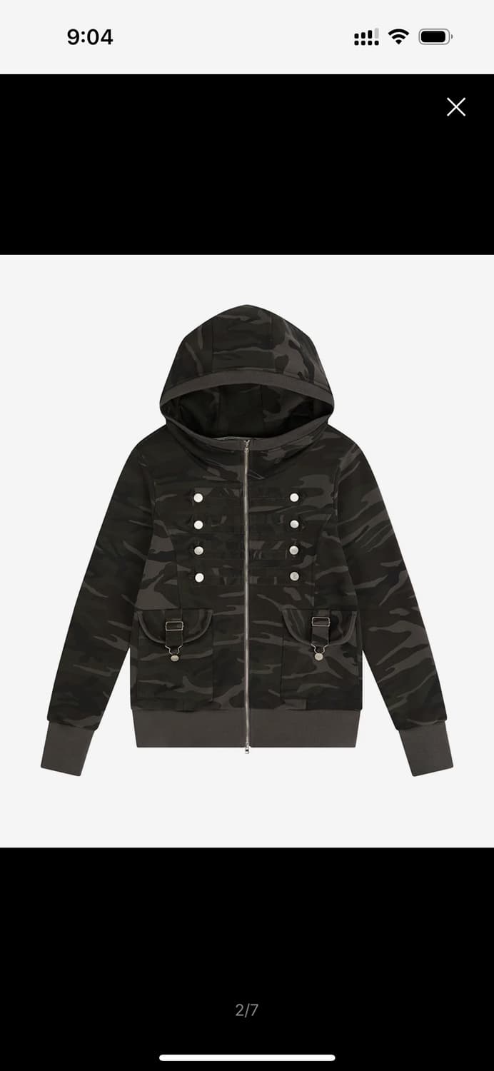 러브이즈트루 EL PIRATE 후드집업 카모 나폴레옹 자켓 상품이미지2