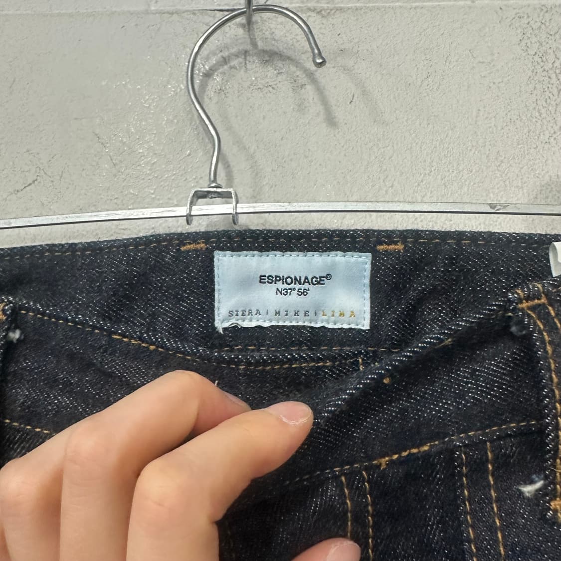 에스피오나지 퍼티그 데님팬츠 상품이미지3