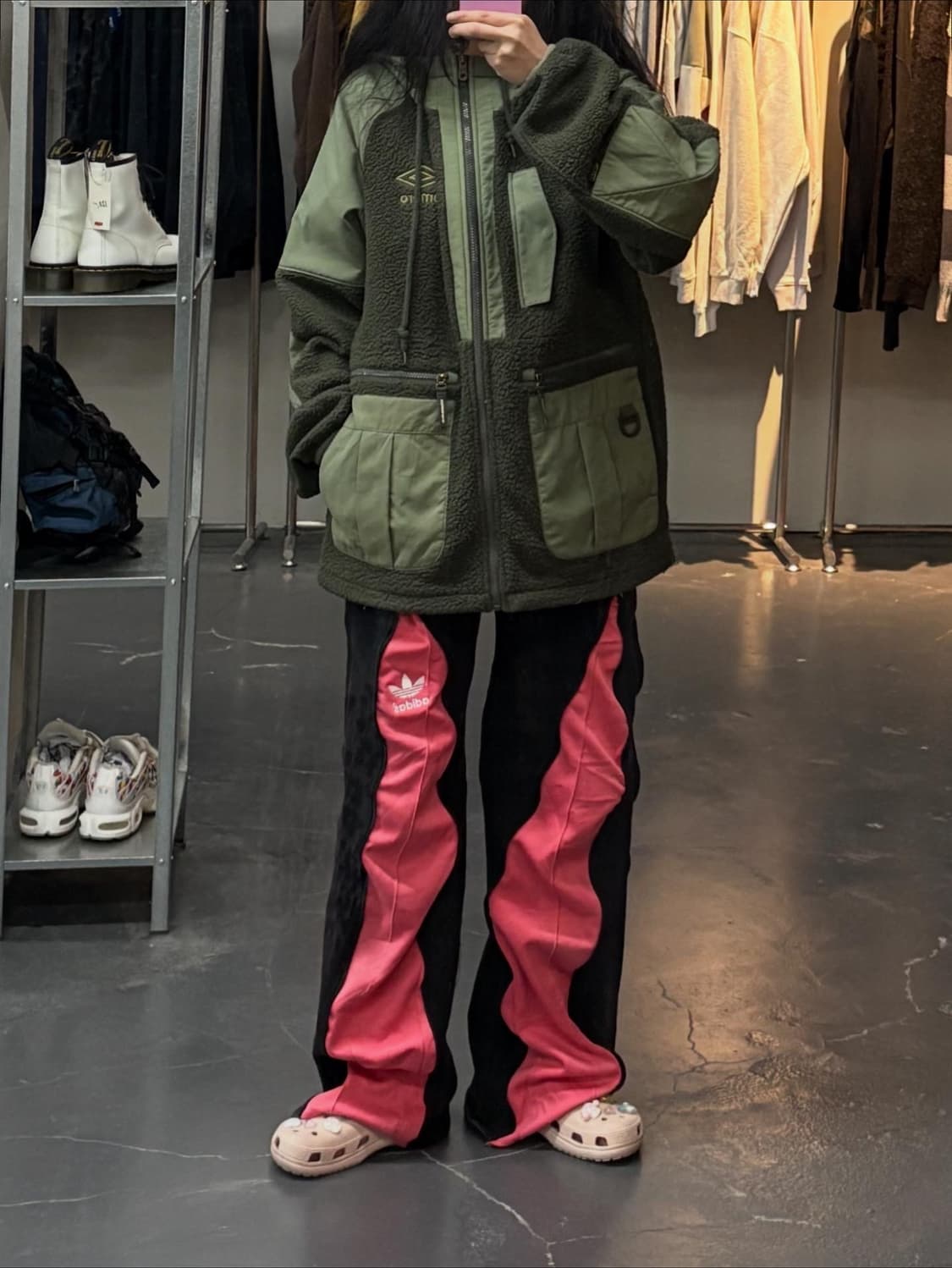 엄브로 코듀라 택트 플리스 후드 집업자켓 A2726 상품이미지1