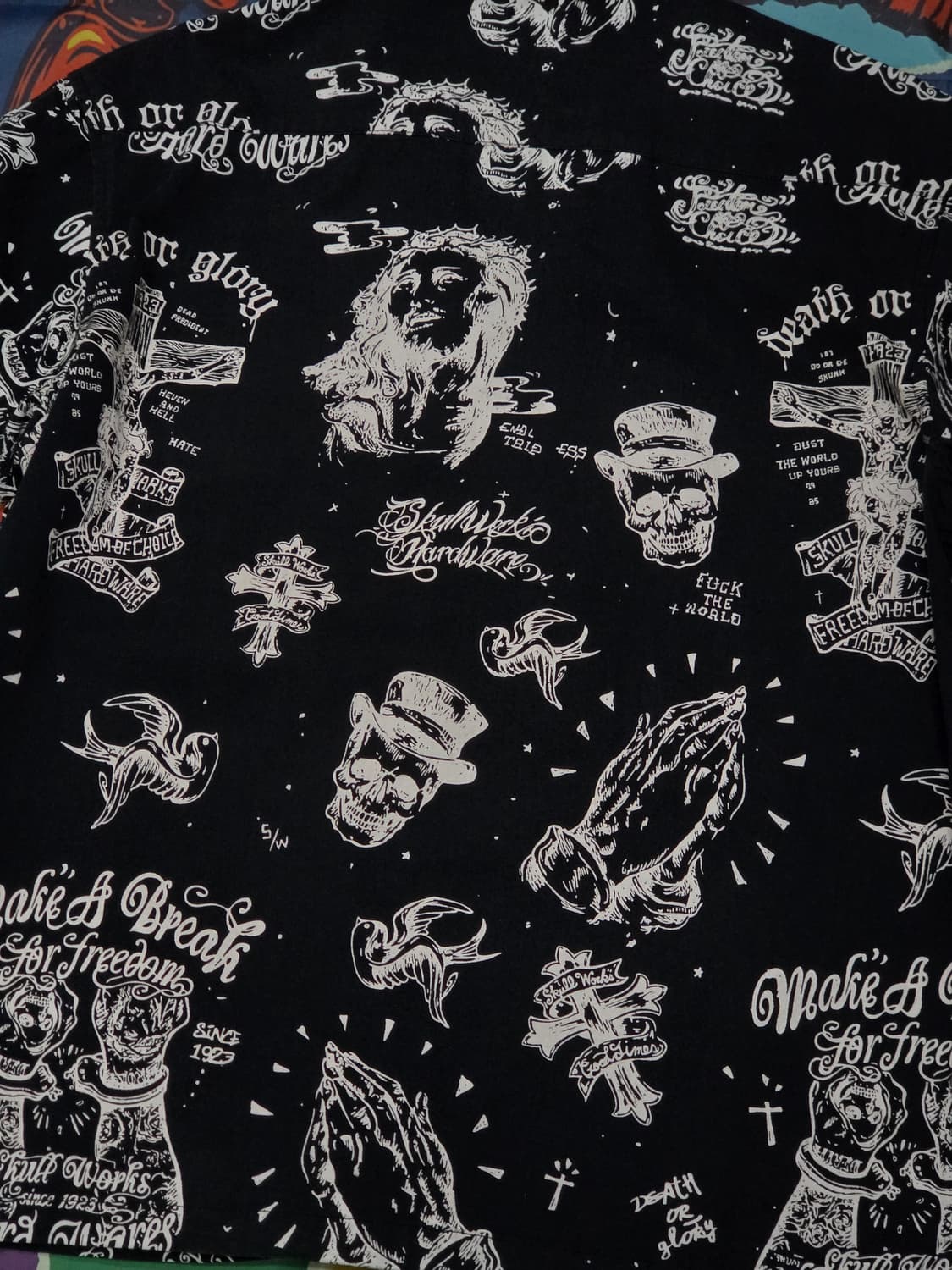 SKULL WORKS 반팔셔츠 XL 상품이미지9