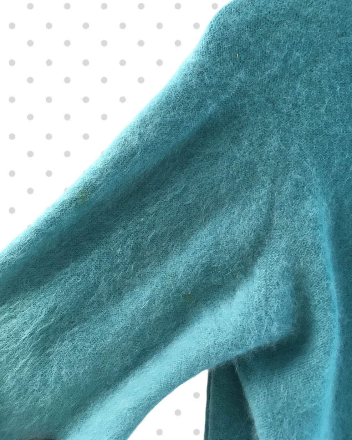 VINTAGE ANGORA TOUCH CARDIGAN MINT 상품이미지8