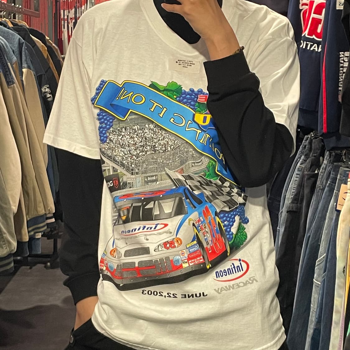 [IM] 나스카 프린팅 반팔 상품이미지4