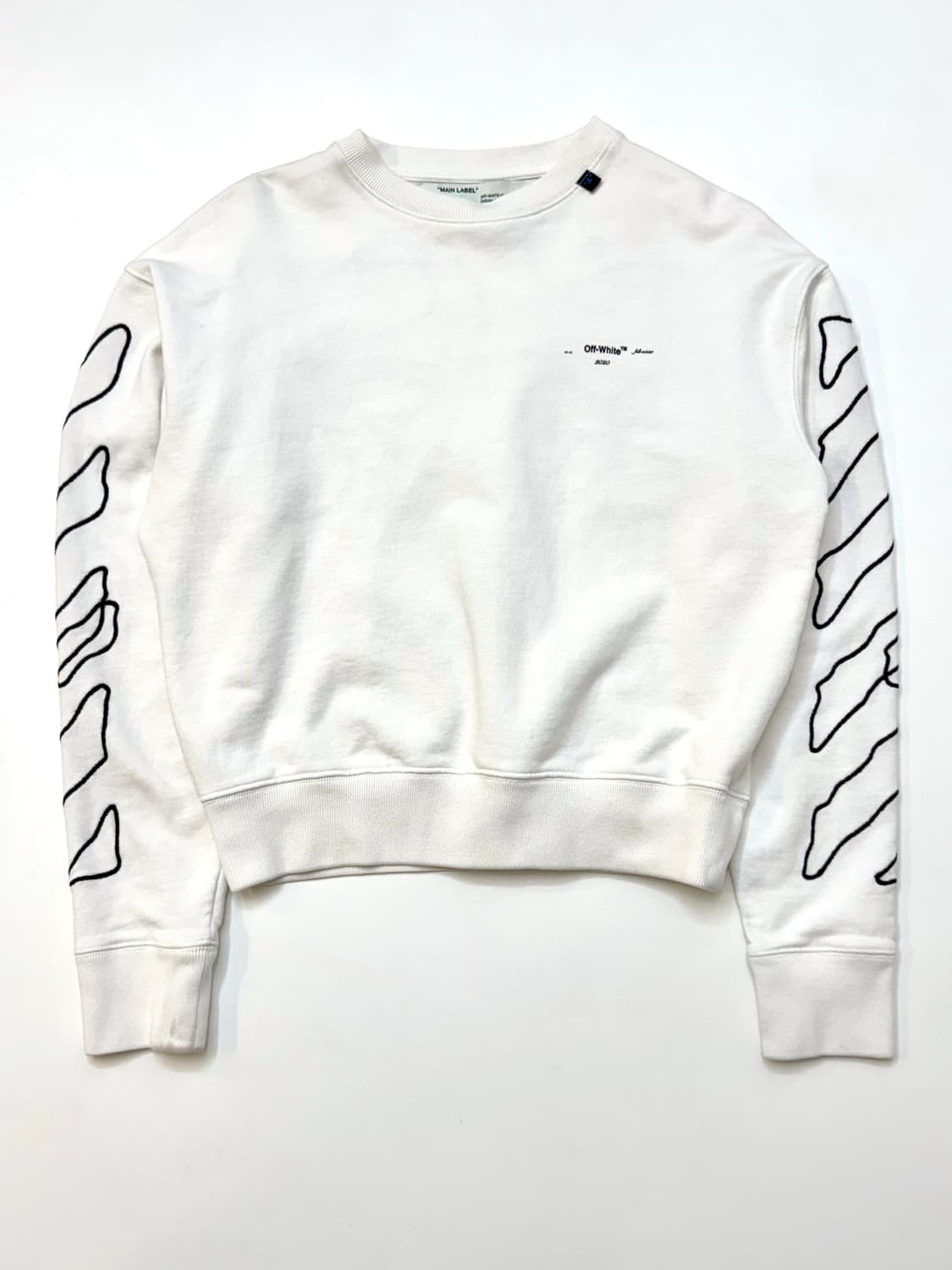 Off-White 오프화이트 앱스트랙트 애로우 자수 스웨트셔츠 상품이미지2