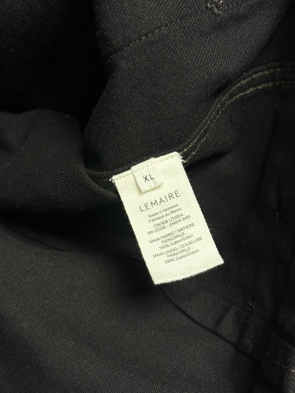 르메르 24fw 데님 워크 셋업 XL, XL 상품이미지9