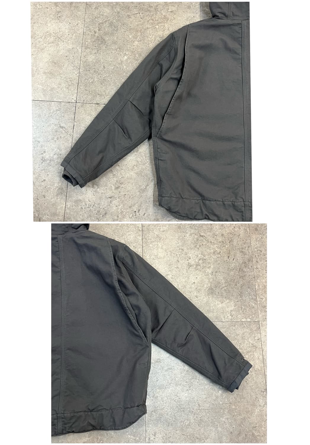 칼하트 후드 워크자켓 그레이 L #csz2162 상품이미지7