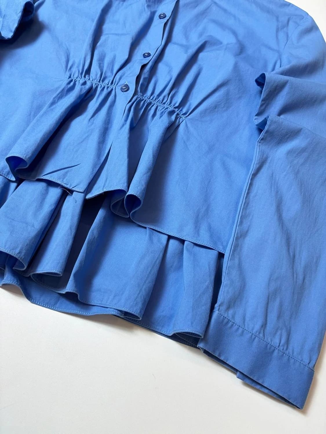 질샌더 16FW 셔링 코튼 블라우스 PN9363 상품이미지3