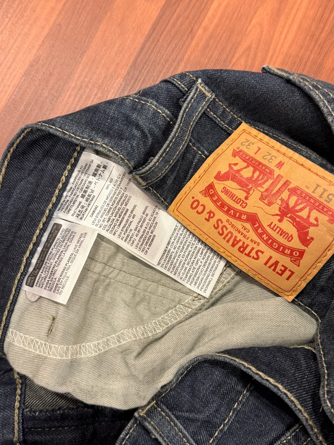 Levis 리바이스 511 데님 팬츠 (32inch) 상품이미지7