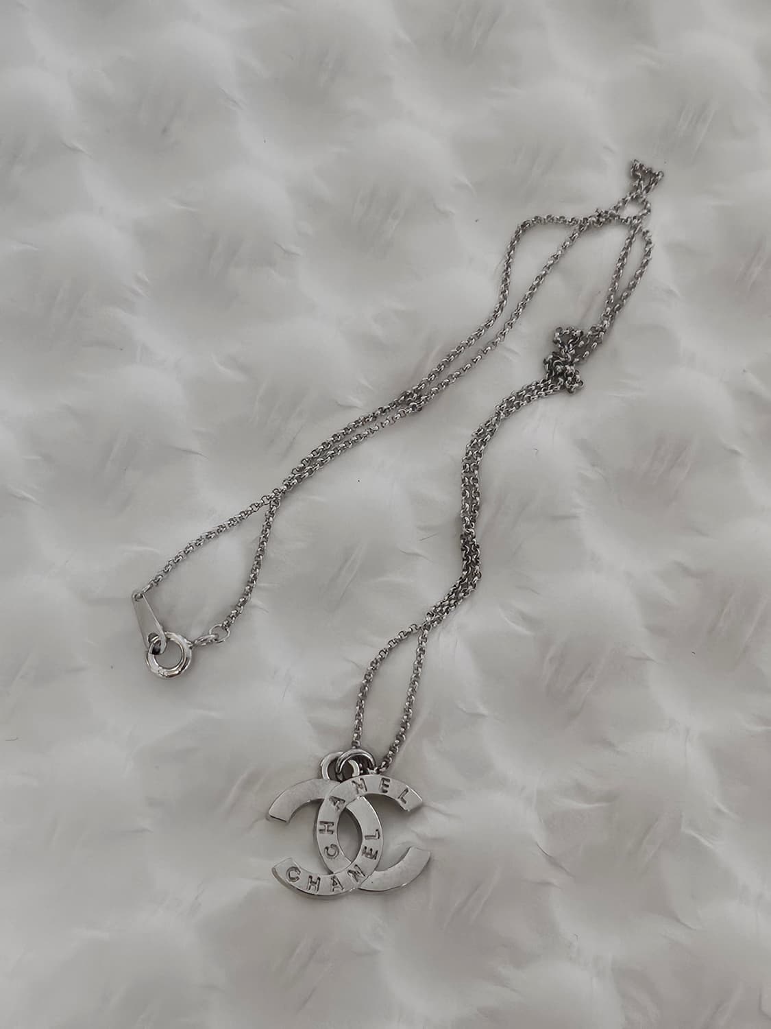 925실버 샤넬 정품 빈티지 업사이클링 목걸이 상품이미지2