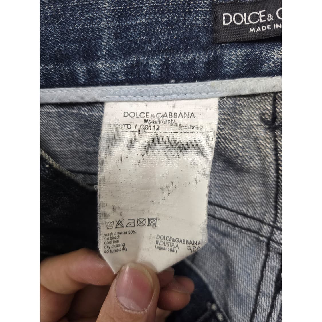 돌체앤가바나 데님 팬츠 32인치 상품이미지3