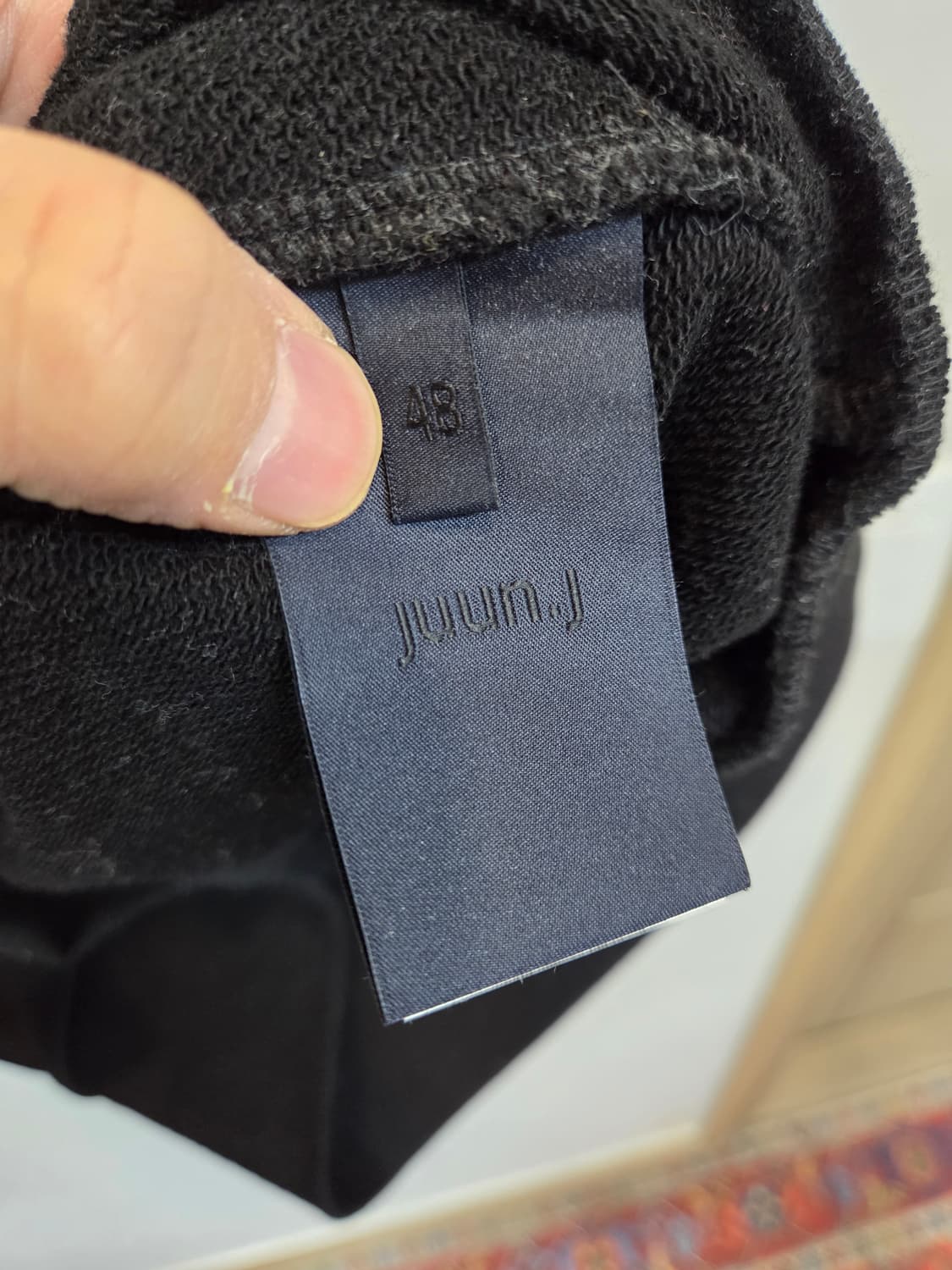 준지 자수 레터링 맨투맨 48 대략 L 상품이미지5