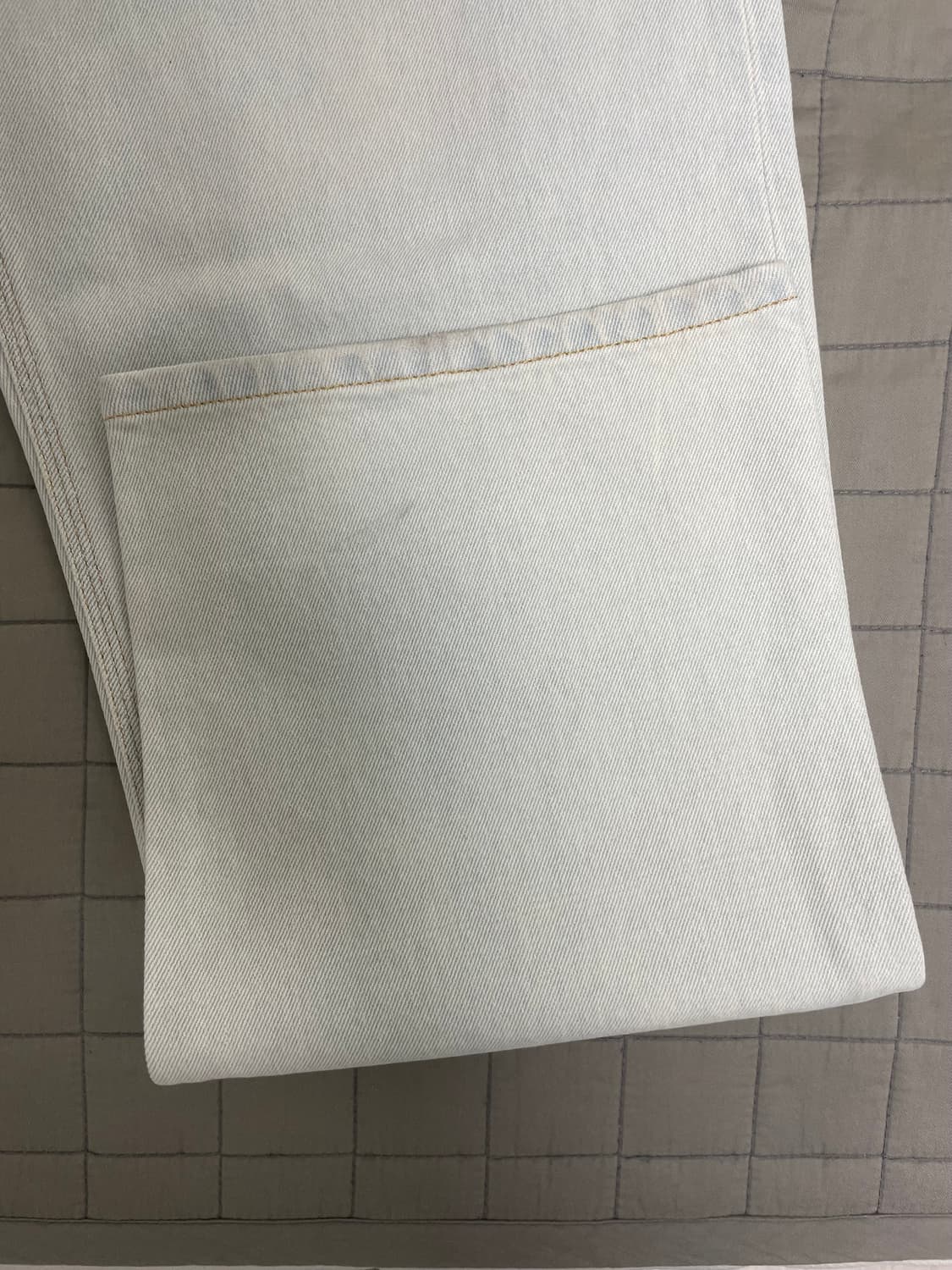 [L]PLASTICPRODUCT 페인터 데님팬츠 아이스블루 상품이미지8