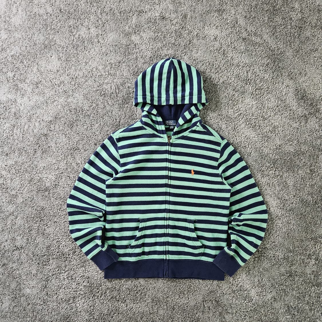 [무료배송] POLO RALPH LAUREN 스트라이프 후드 집업 상품이미지1