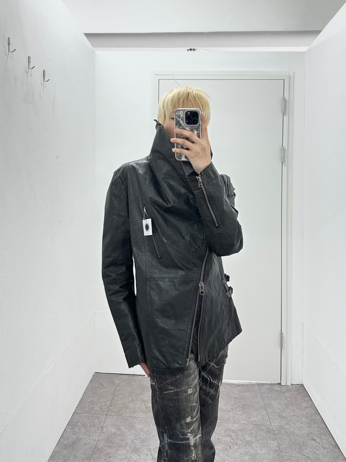 Maniac Works Goat Skin Asymmetric 2-Way 상품이미지10