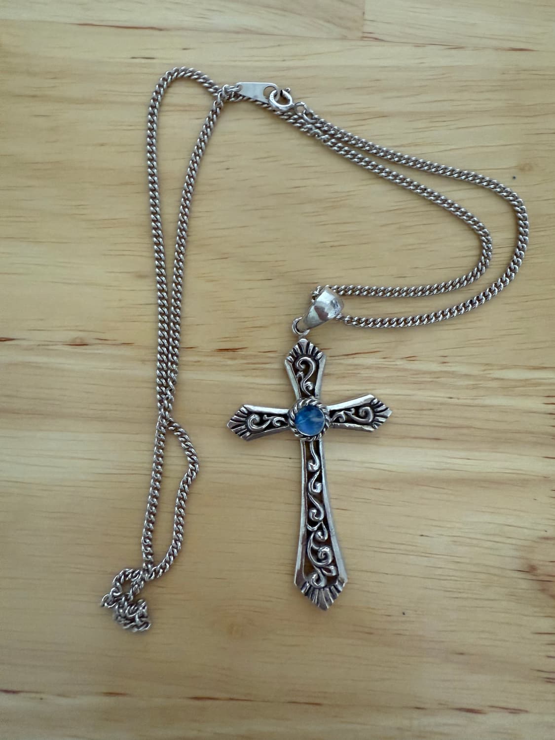 925 silver cross 목걸이 상품이미지2