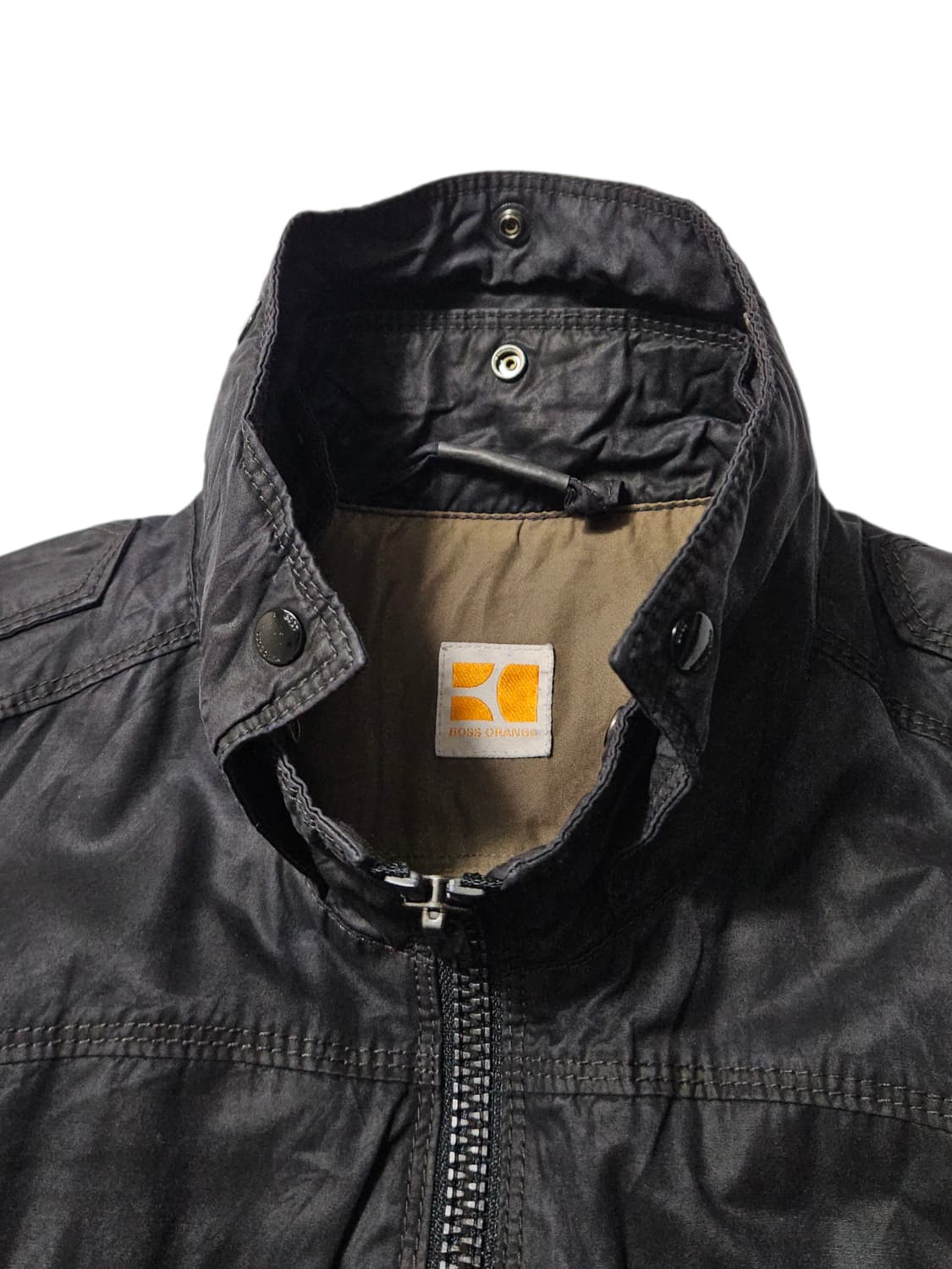 보스 오렌지 Boss 코티드 블루종 자켓 48  상품이미지4