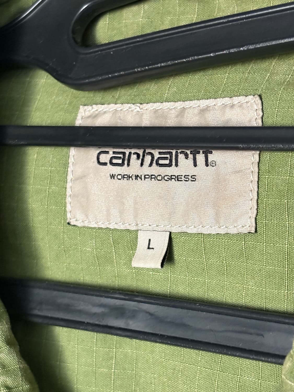 칼하트 wip 몬트레이 셔츠 자켓 (셔켓) 그린 L 상품이미지3