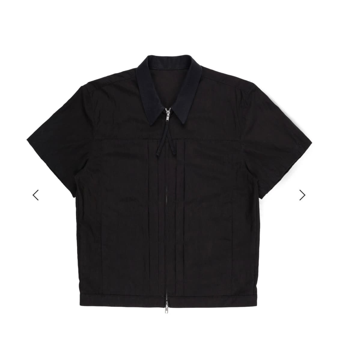 (세종님 착용) Nylon Trucker Zip Jacket Black 상품이미지2