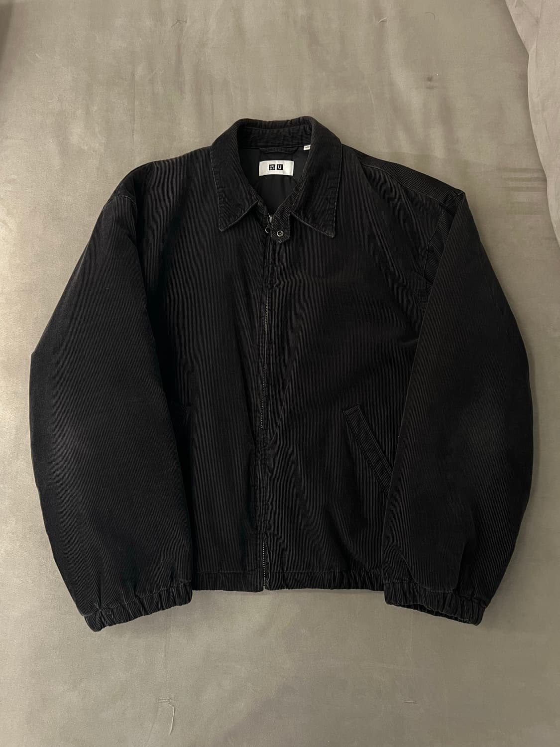 유니클로u 코듀로이 패디드 블루종 상품이미지1