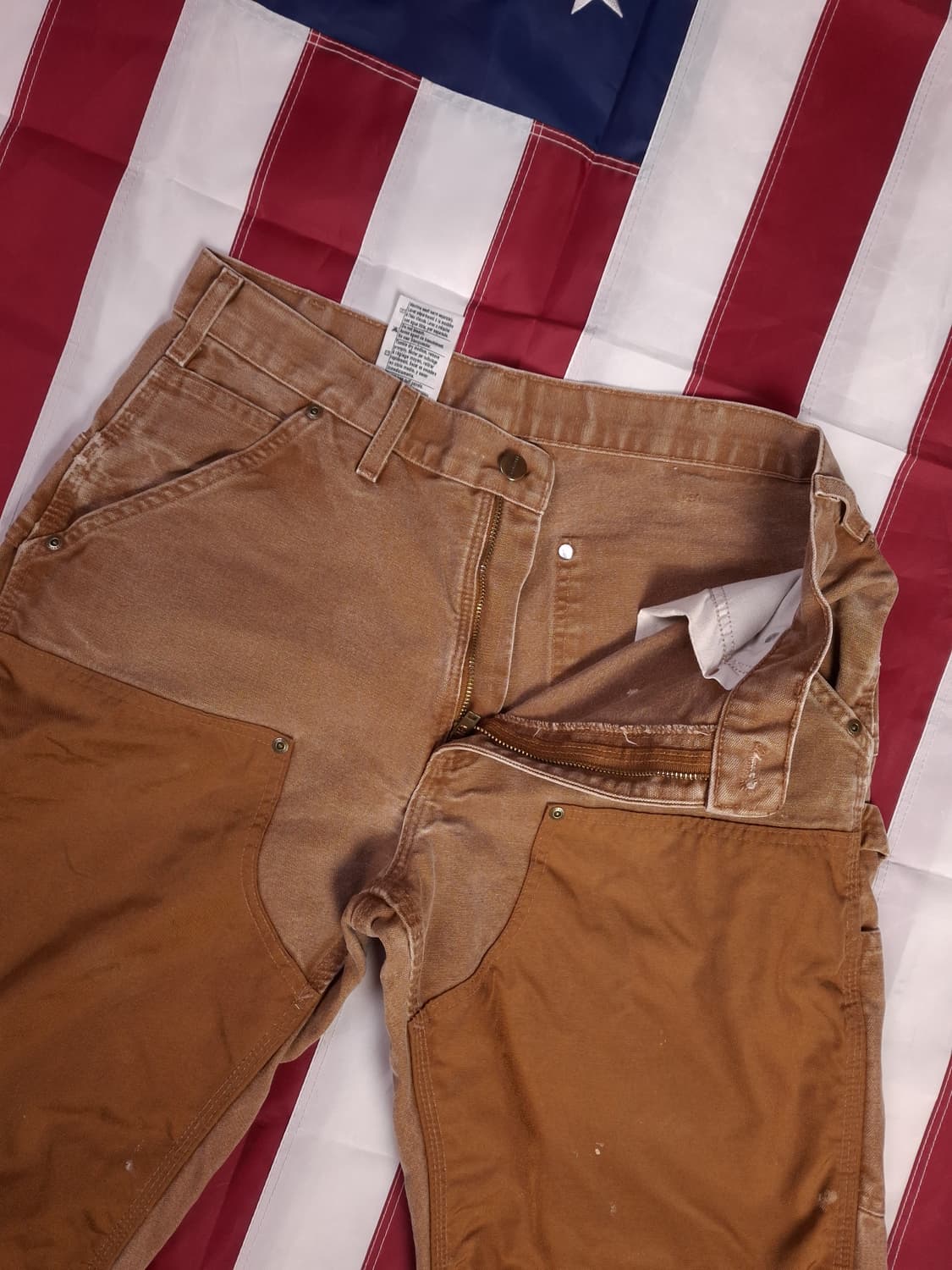 오리지날 칼하트 더블니 워크 팬츠 상품이미지5