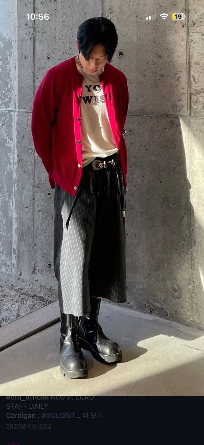 SULVAM ) 배기팬츠 (unisex) 상품이미지2