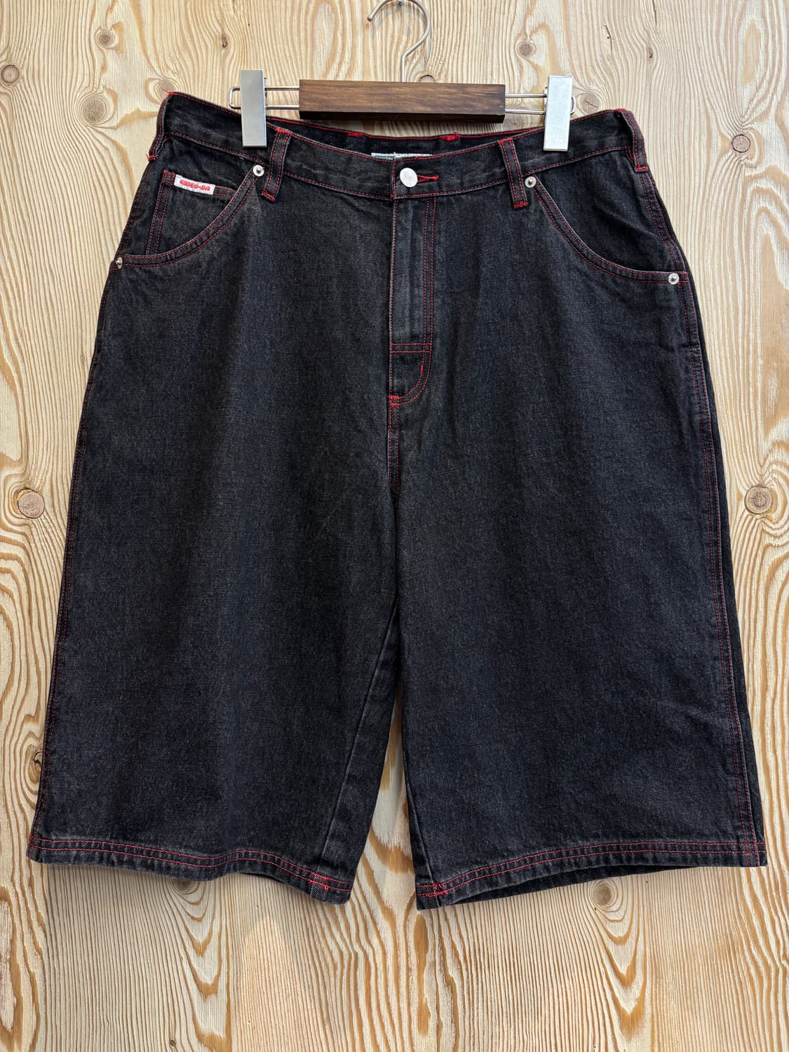 CHED-DA 데님 버뮤다 팬츠 상품이미지1