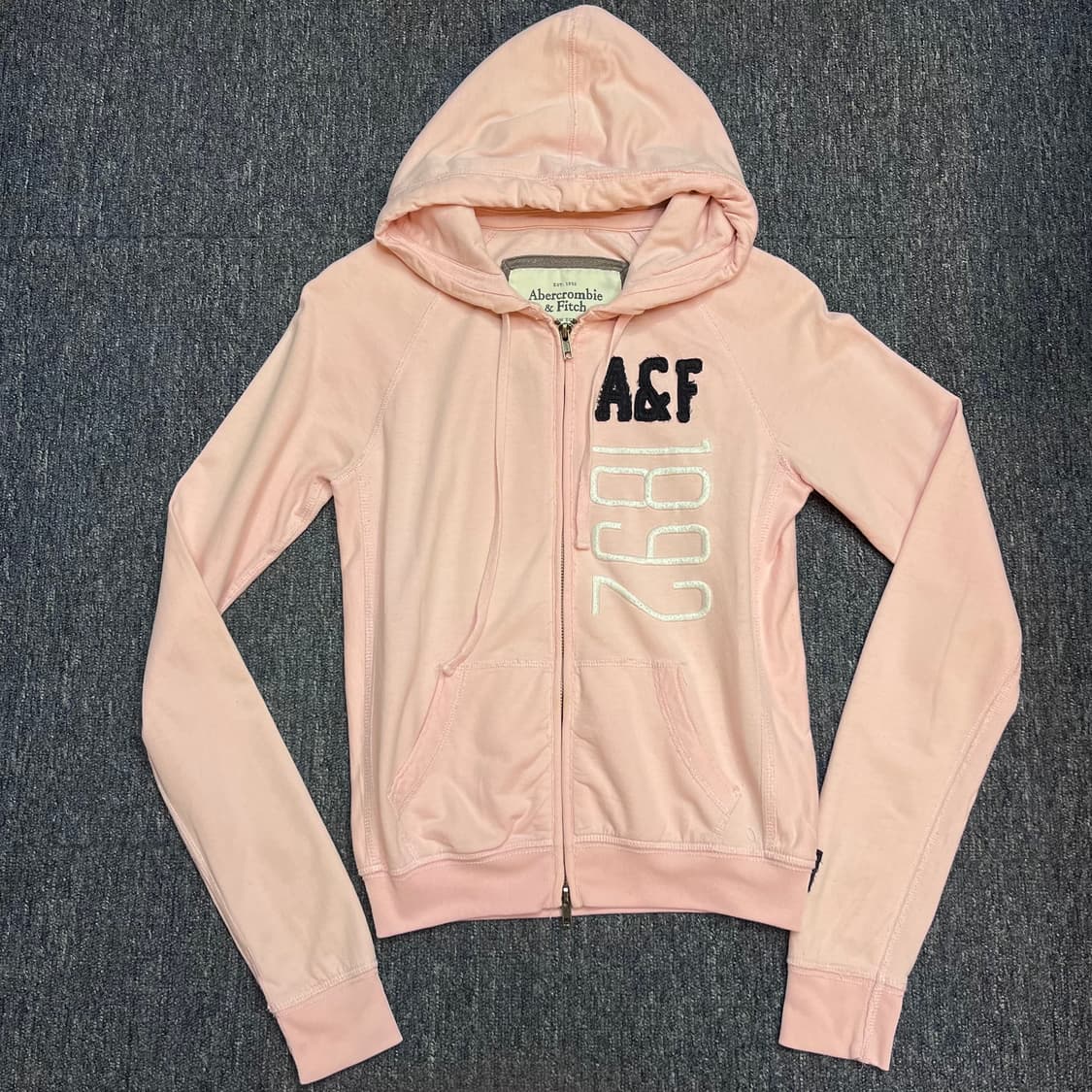 아베크롬비 핑크우유 후드집업 상품이미지1