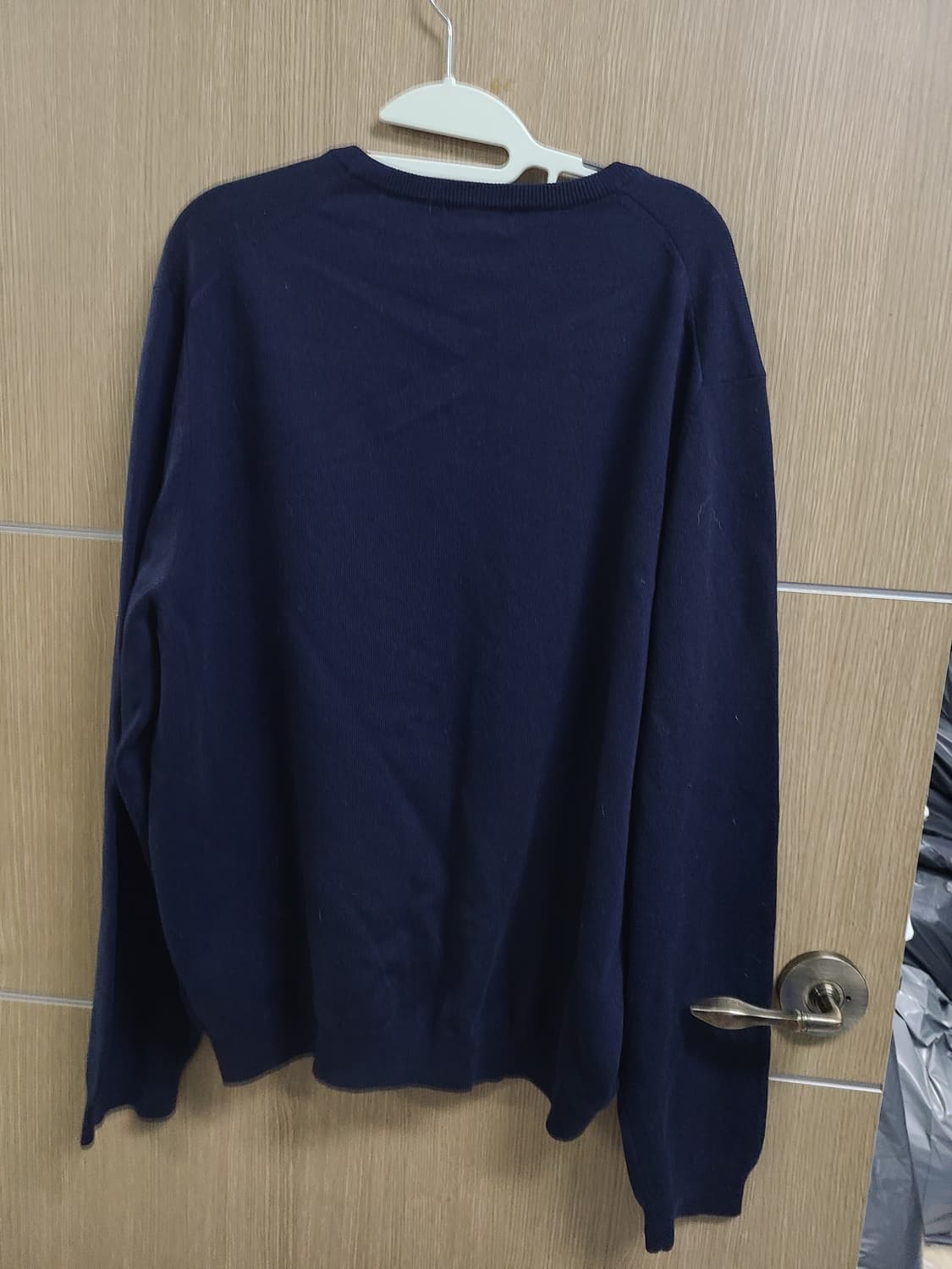 브룩스브라더스 네이비 V넥 니트 XL  상품이미지4