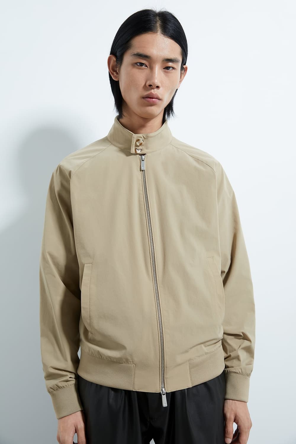 (새상품)자라 베이지 해링턴 자켓 L(100~105) 상품이미지2