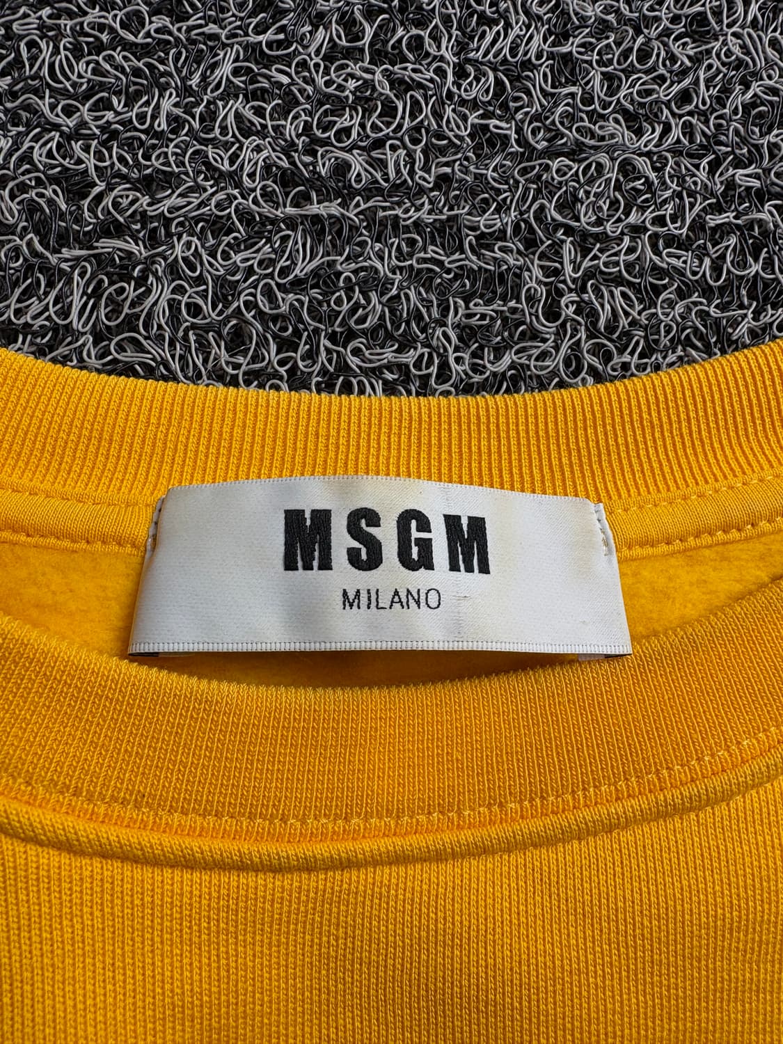 MSGM 밀라노 센터빅로고 크루넥 맨투맨 2745 상품이미지3