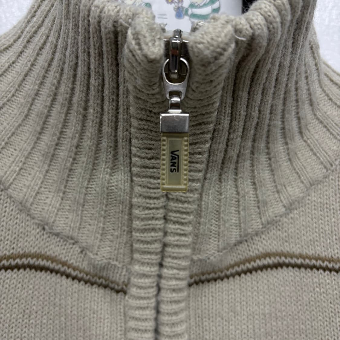 반스 니트 집업 상품이미지3