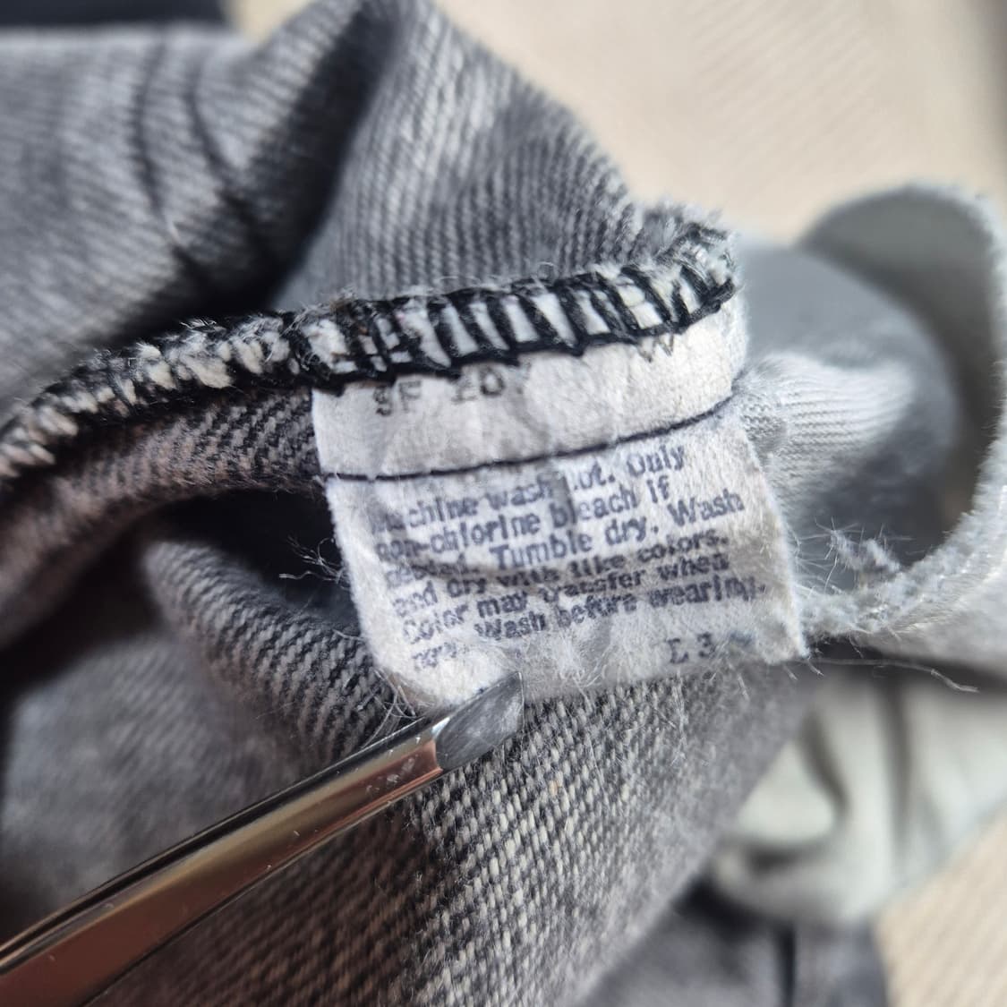 80s 리바이스 505 흑청 상품이미지8