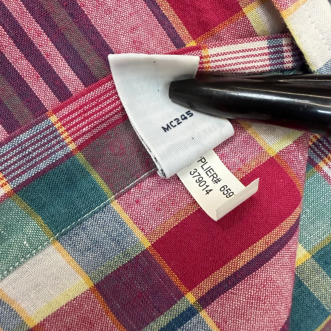 polo 랄프로렌 폴로 마드라스 체크 셔츠 m  상품이미지4