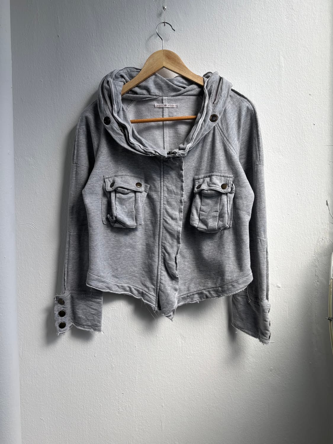 Japanese Vintage Grey Hood Jacket 상품이미지5