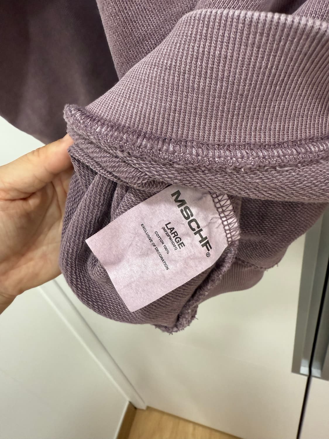 미스치프 롬버스 사이드 버튼업 후드 상품이미지5