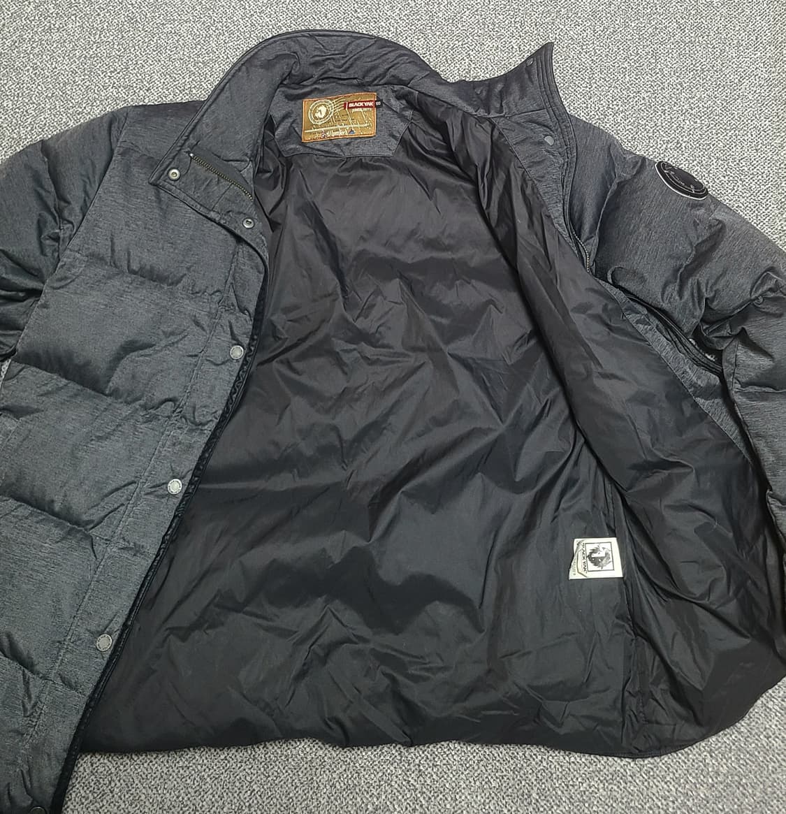 블랙야크 U-Comfort 남성 구스다운 패딩 95 상품이미지5