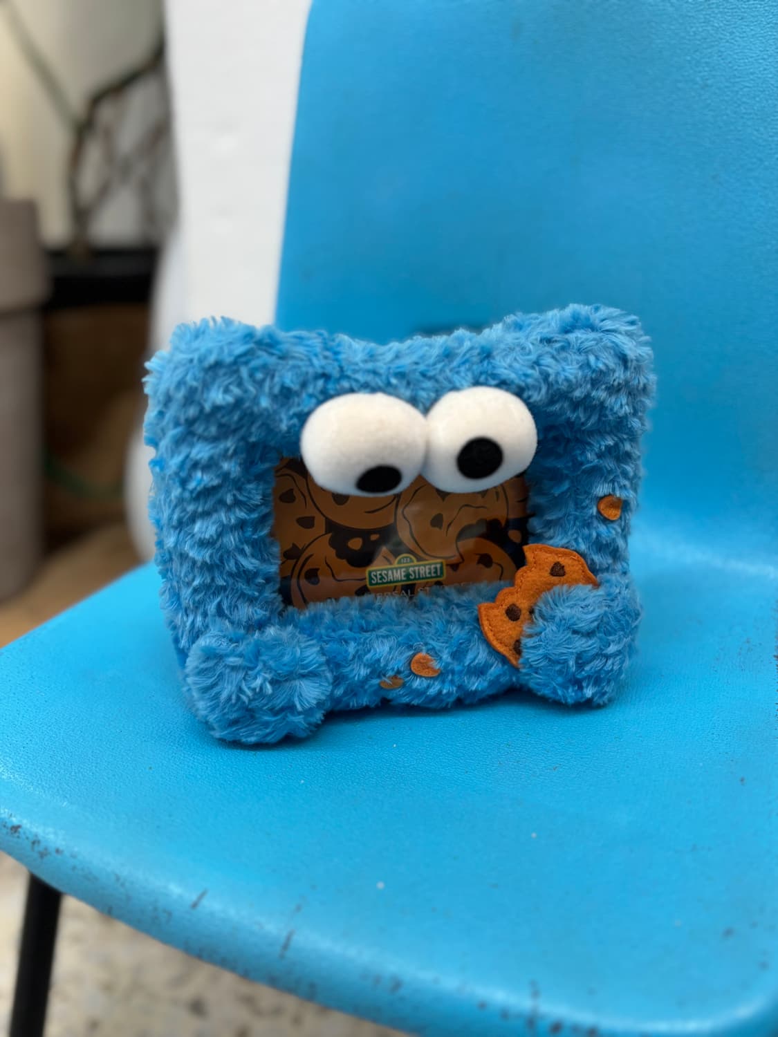 Vintage Cookie Monster Plush Photo Frame 상품이미지1