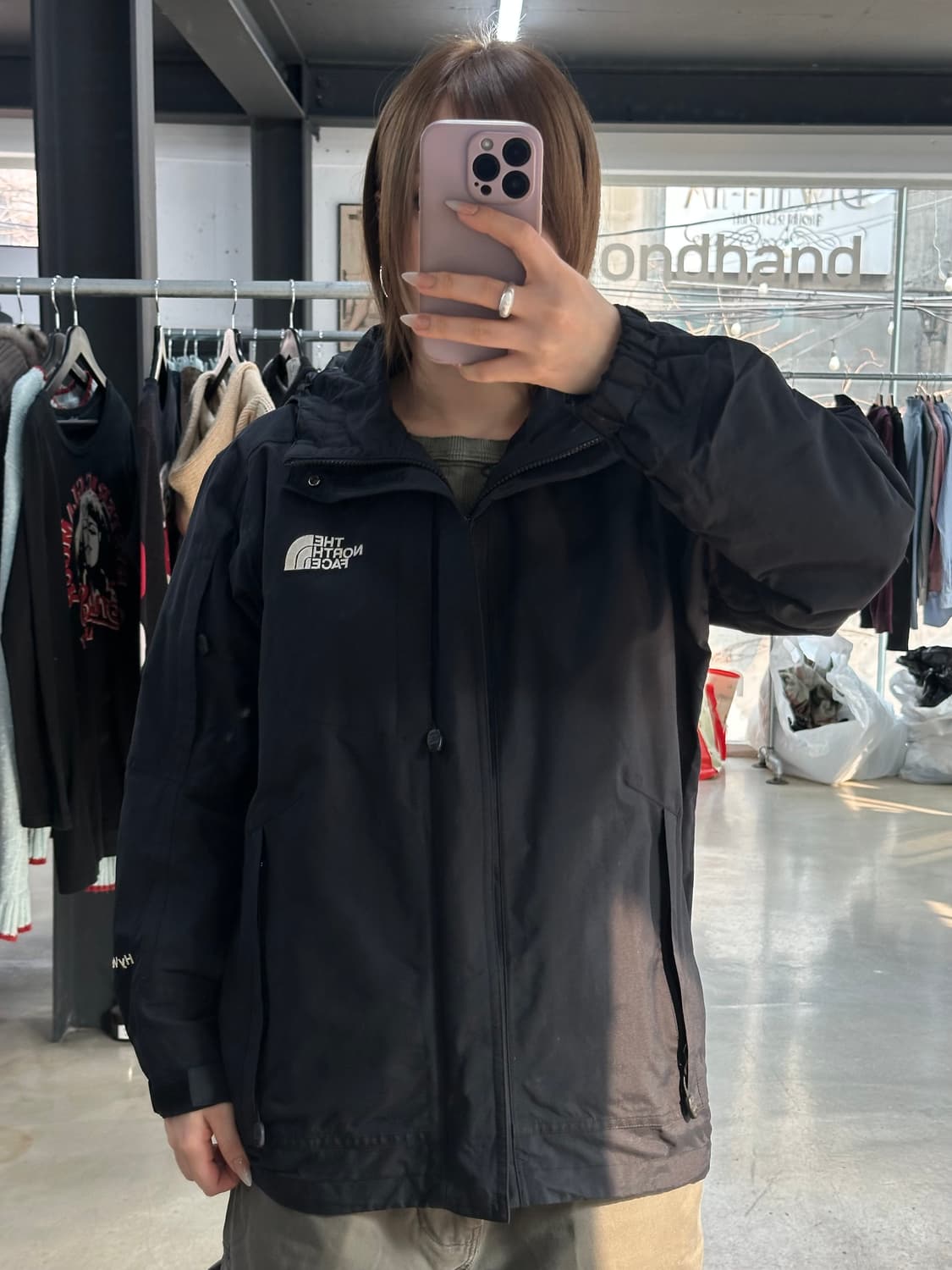 노스페이스 하이벤트 윈드브레이커 자켓 상품이미지3