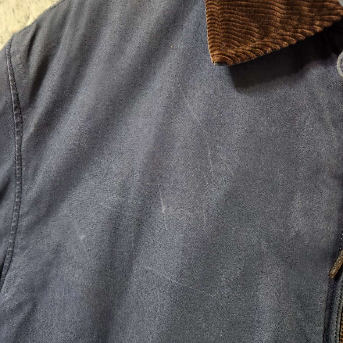 [XL] 폴로 랄프로렌 빈티지 블루종 패딩 자켓 H430 상품이미지3