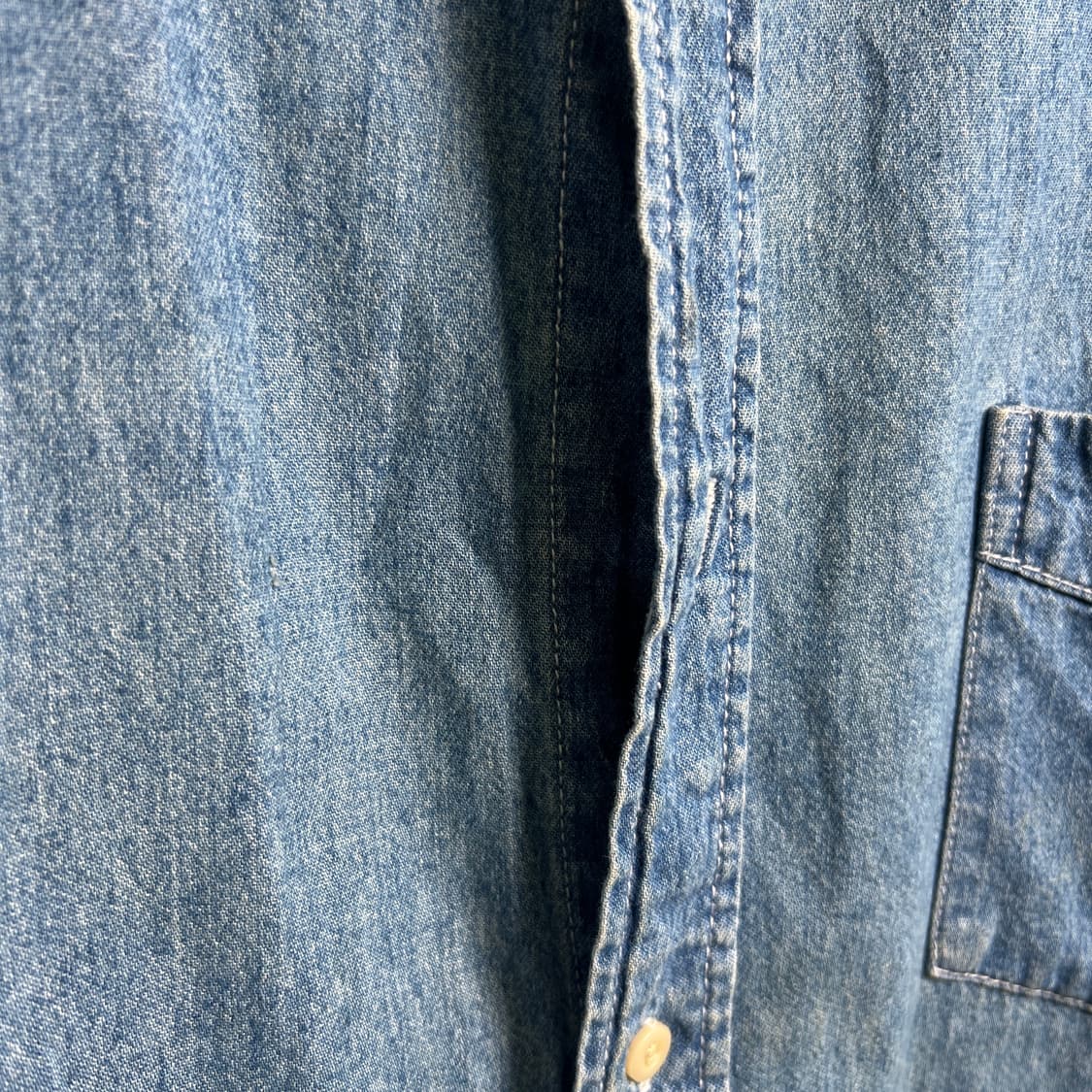 Carhartt 칼하트 데님 반팔 셔츠 XL 상품이미지6