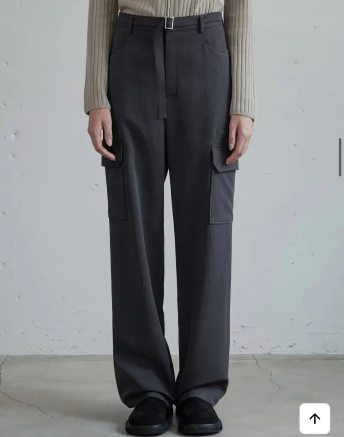 새상품, 택O)블루브릭 cargo slacks 차콜 상품이미지2