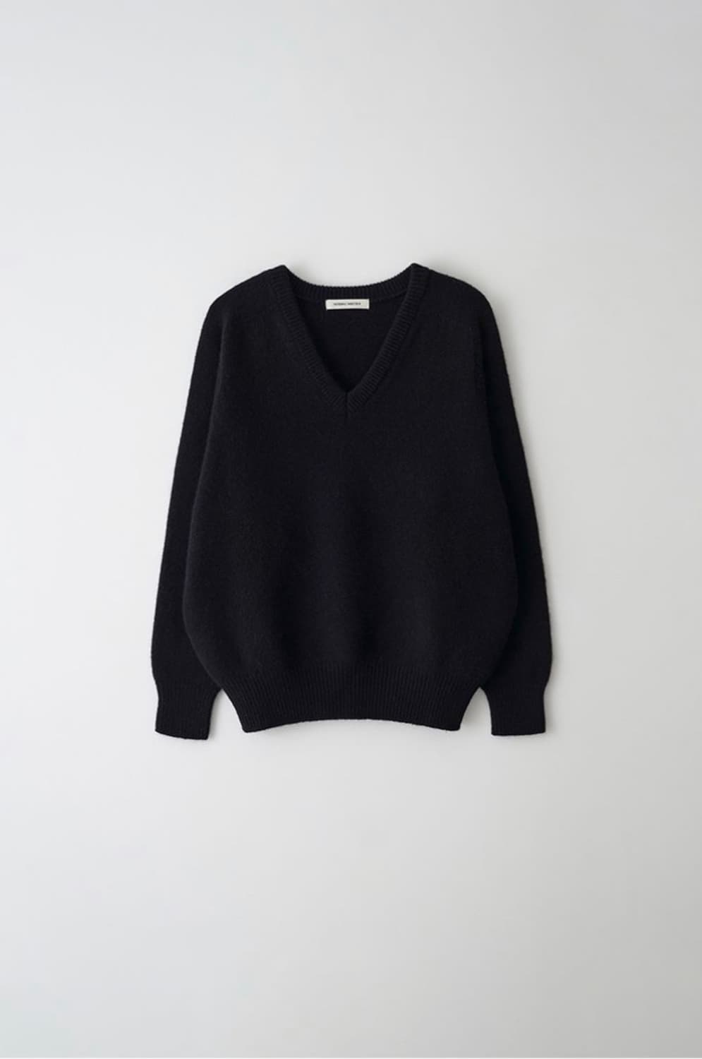 낫띵리튼 pound alpaca sweater (Black) 상품이미지1