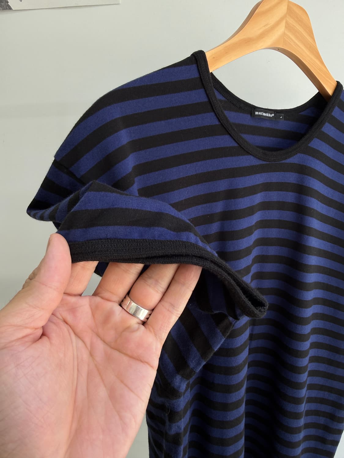 MARIMEKKO (Made in Portugal) 스트라이프 티셔츠  상품이미지3