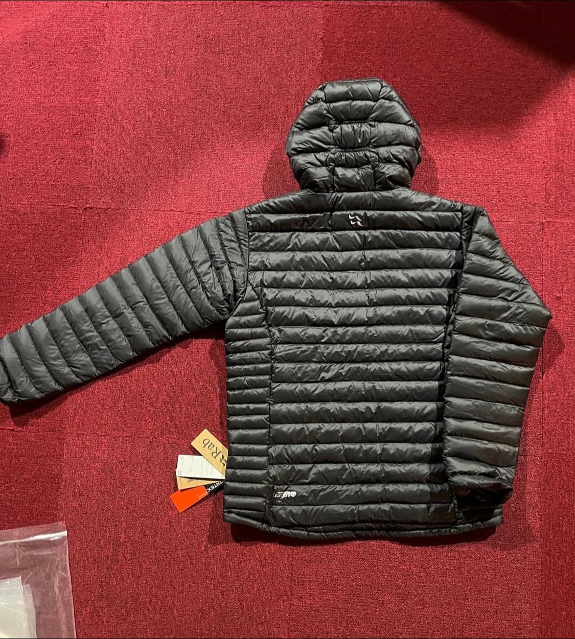 [XL] Rab 랩 마이크로 알파인 자켓 블랙 경량패딩 상품이미지3